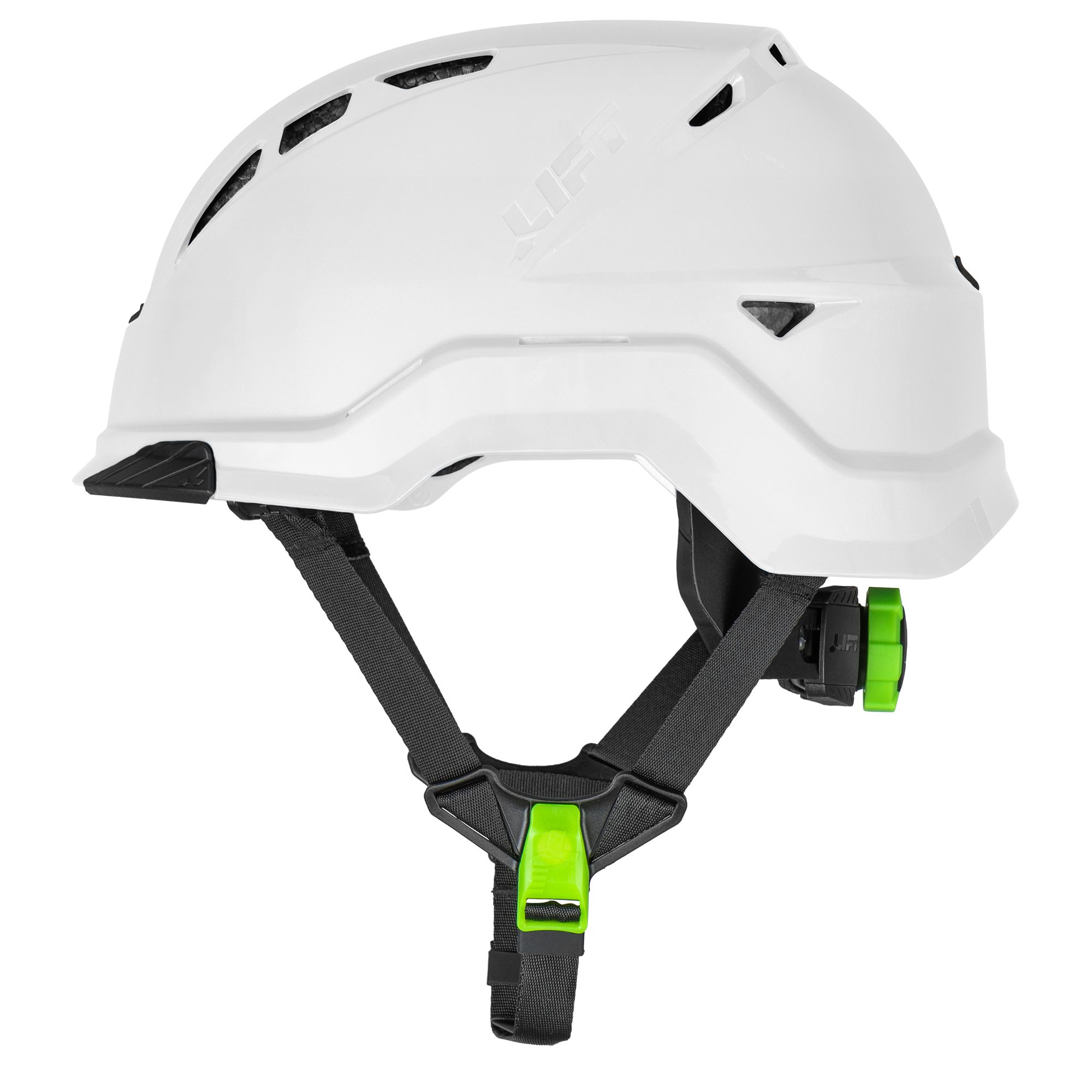 Radix Type 2 Hard Hat with Strap White - Head, Eye & Face